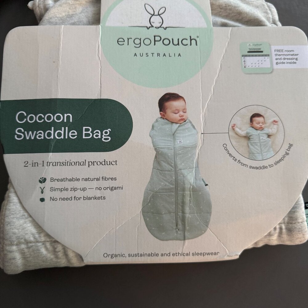 ergoPouch Cocoon Swaddle Bag - Gray